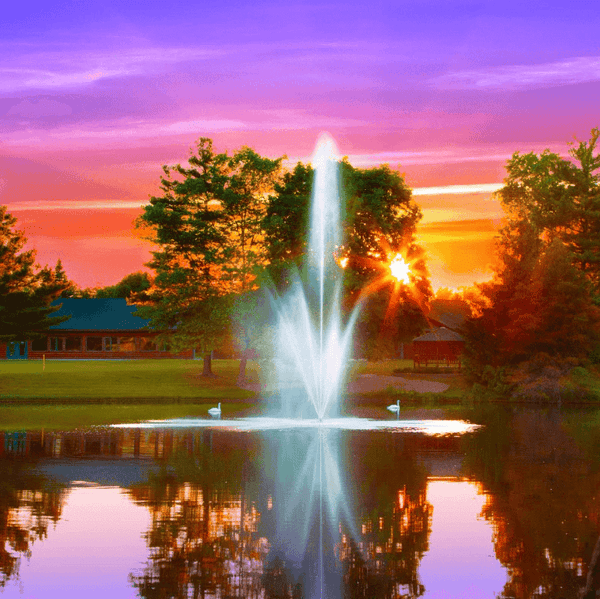 How Does a Pond Fountain Work
