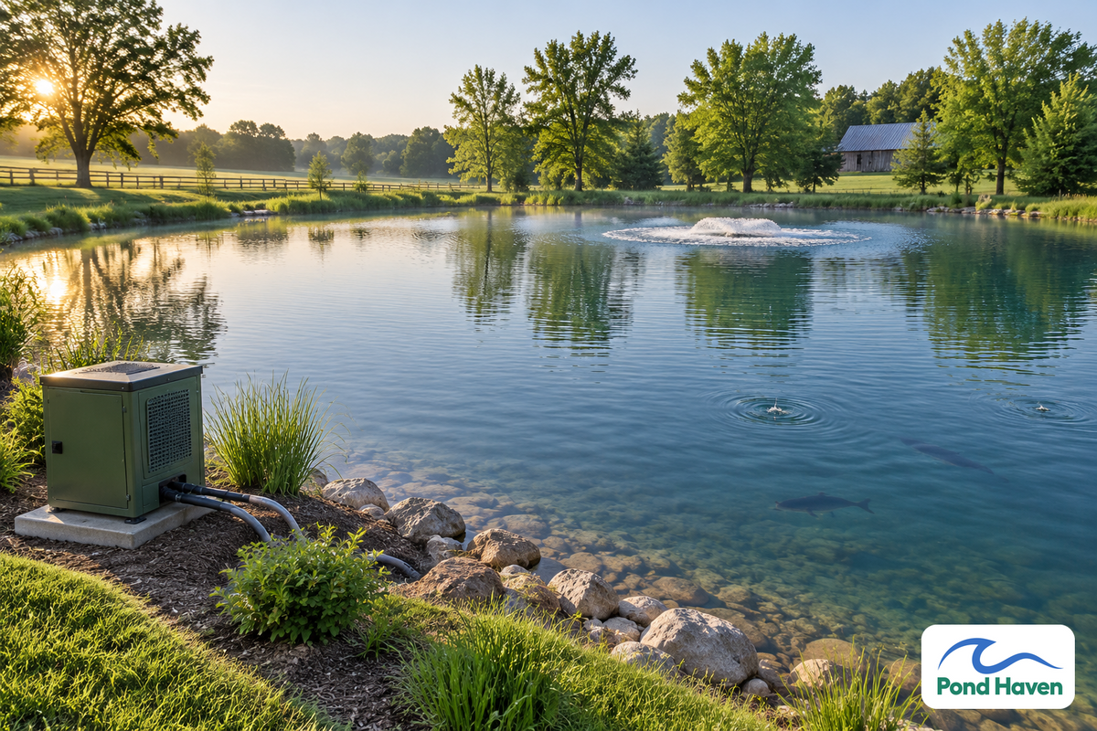 How to Aerate a Pond