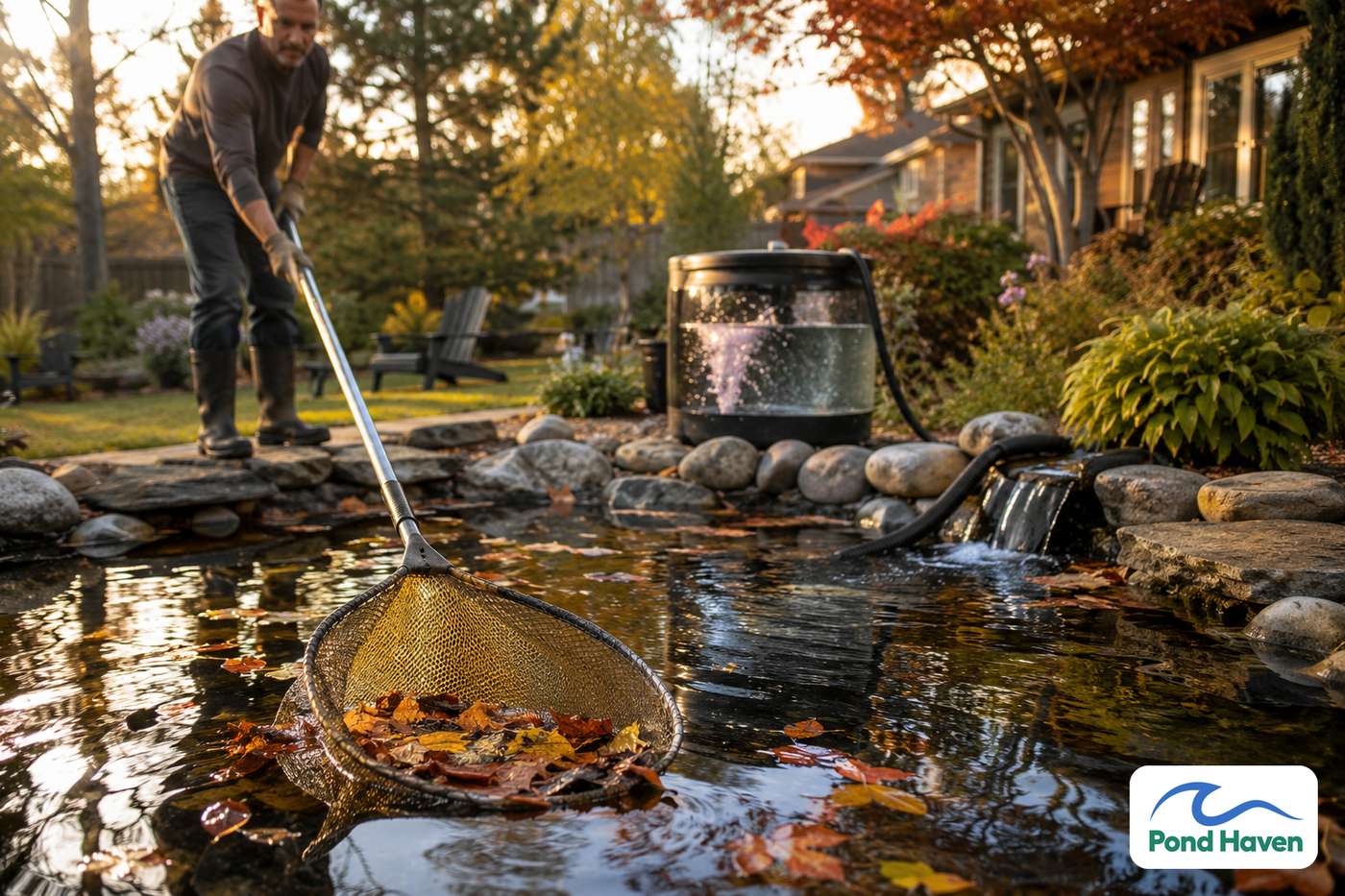 How to Clean a Pond