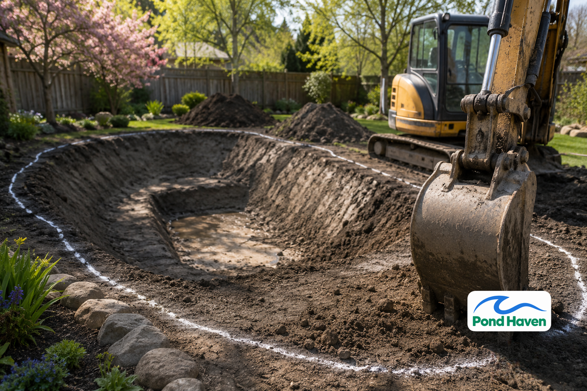 How To Dig A Pond: Step-By-Step Guide