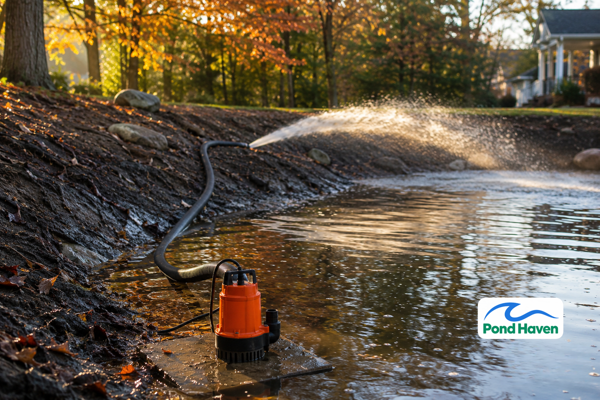 How to Drain a Pond Efficiently: Step-by-Step Guide