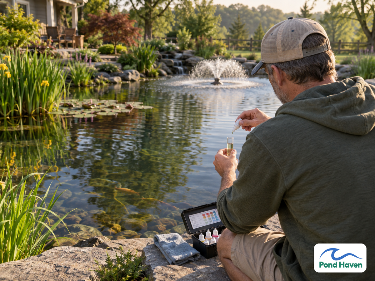 How to Test Pond Water