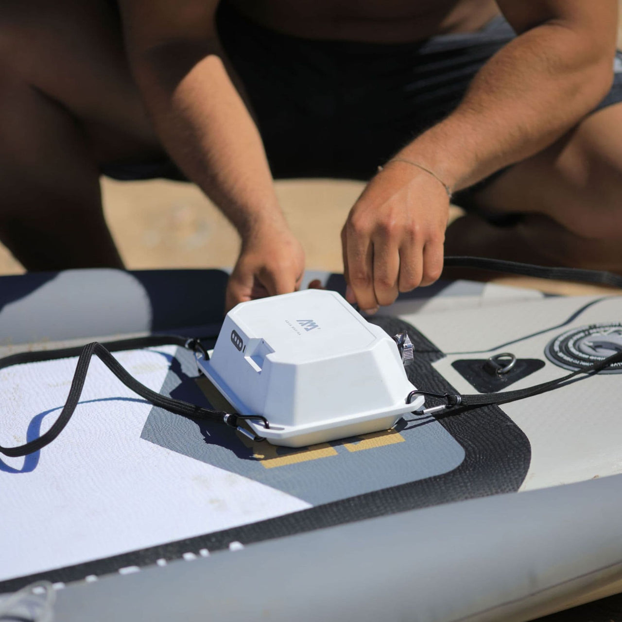 Aqua Marina BlueDrive S Power Fin Mounting The Battery PAck