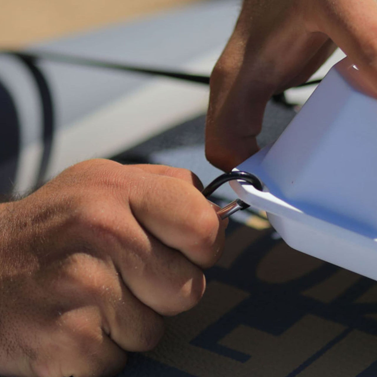 Aqua Marina Bluedrive S Securing The Battery Pack