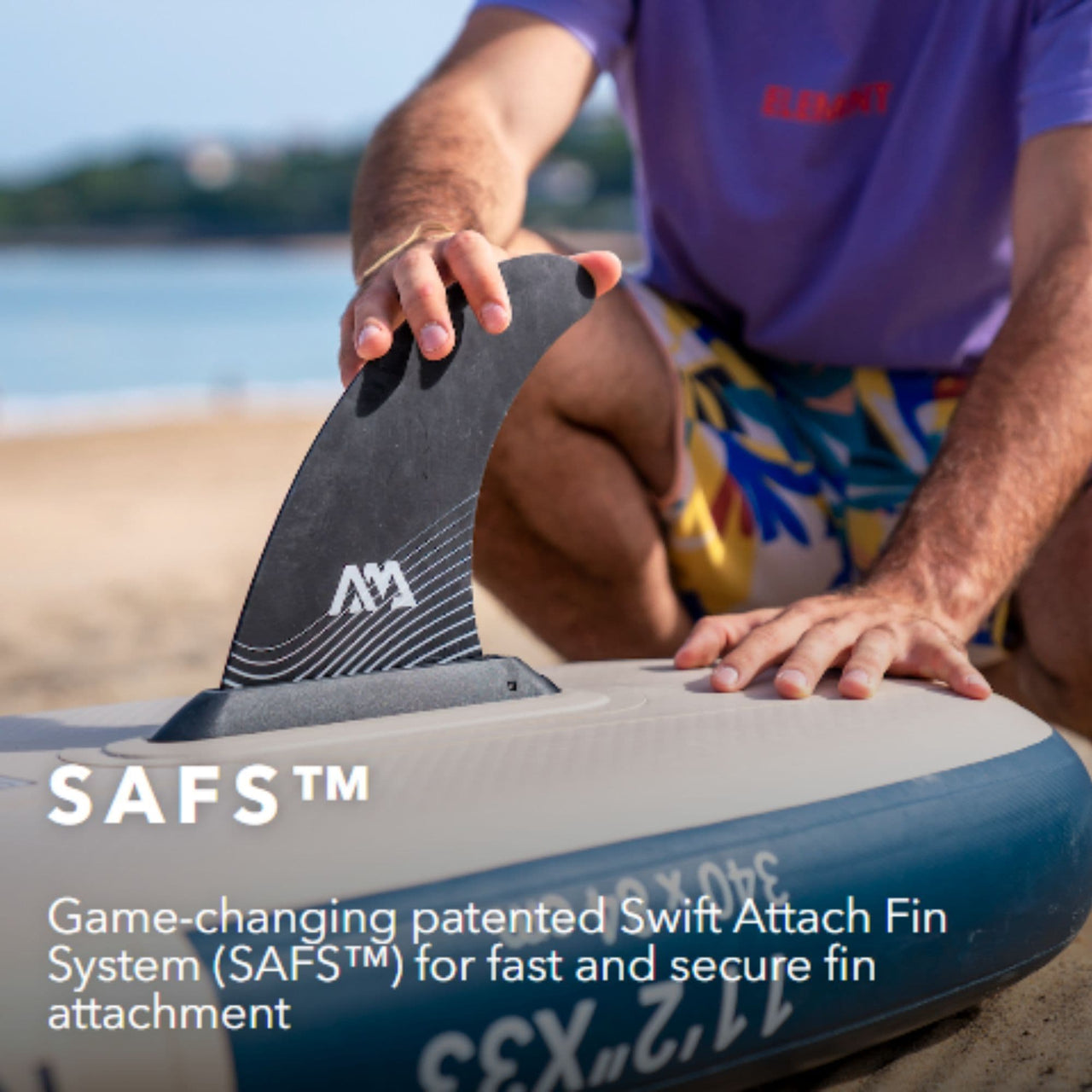 AquaMarina Magma 11 2 Fast and Secure Fin Attachment