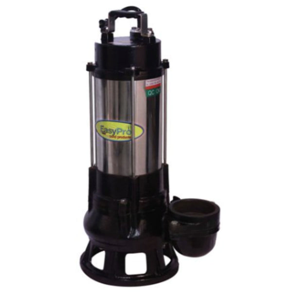 EasyPro TB Series Submersible Pond Pump Front With Logo Plain White Background