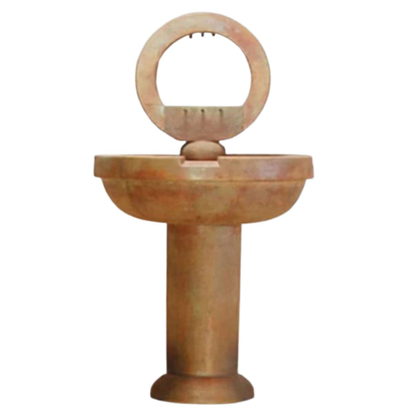 Giannini Garden Contempo Fountain With Plain White Background