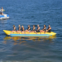 Thumbnail for Island Hopper Elite Class 8 Person Banana Boat With Eight Smiling People Ready For Banana Boating