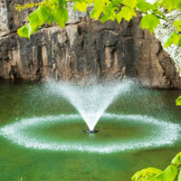 Thumbnail for Kasco VFX Series Fountain On Green Water With A Cliff In The Background