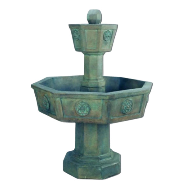 Neogotico Fountain With Plain White Background