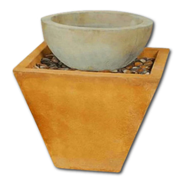 Prima Bowl Fountain - Small With Plain White Background