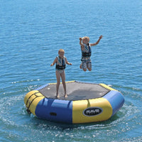 Thumbnail for Rave Bongo Bouncer On Water With Two Kids Playing