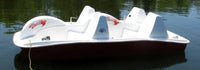 Thumbnail for Adventure Glass 6 Person 4 peddler SeaVenture Paddle Boat