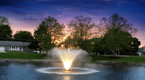 Is a Fountain Good for a Pond?