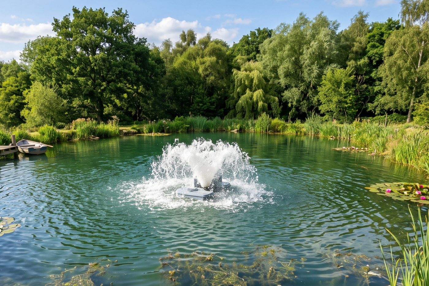 When Should You Run a Pond Aerator? - best time of day to run pond aerator