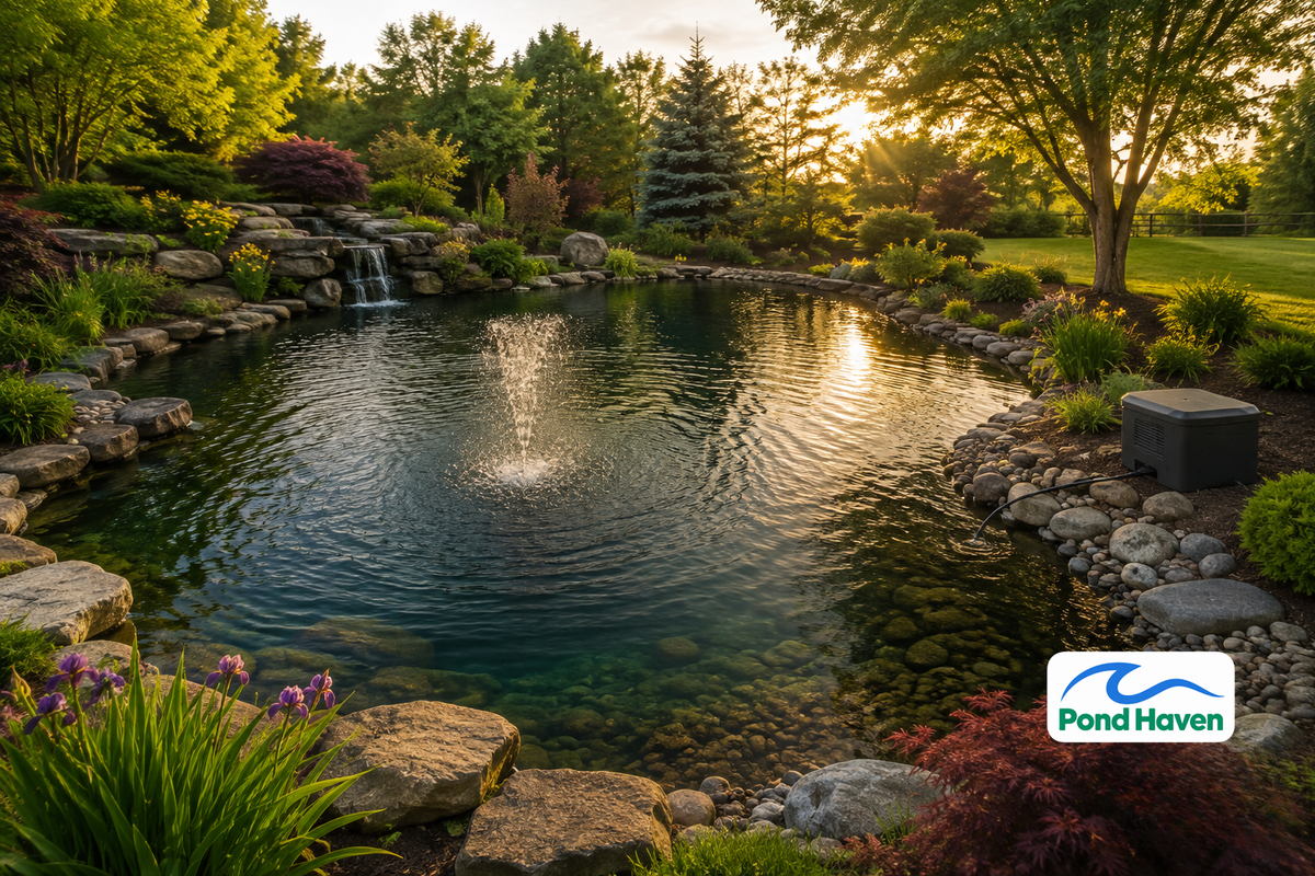 How Much Aeration Does A Pond Need? (The Complete Sizing Guide)