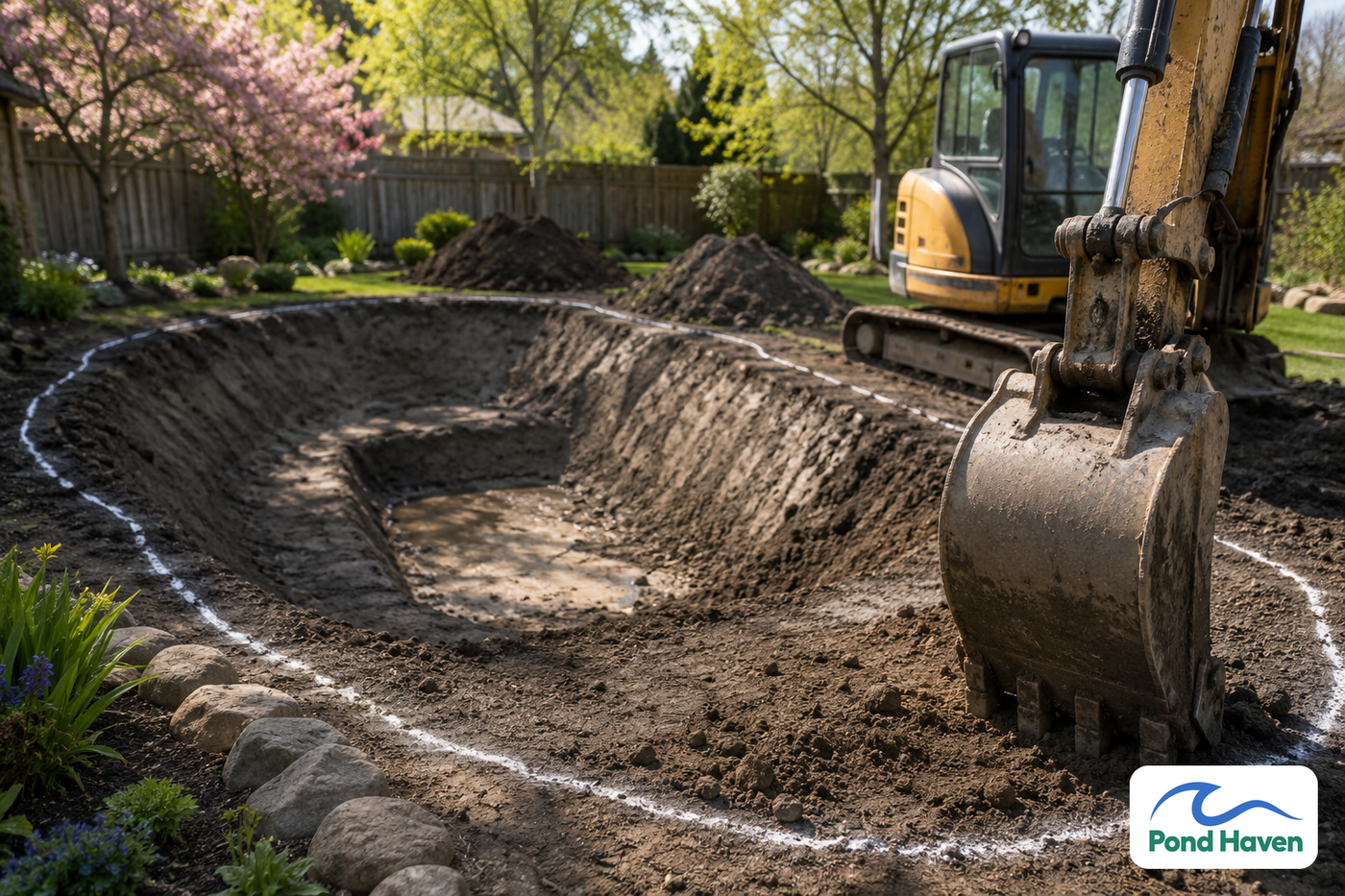 How To Dig A Pond: Step-By-Step Guide
