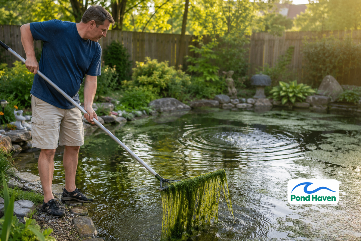 How to Get Rid of Algae in a Pond