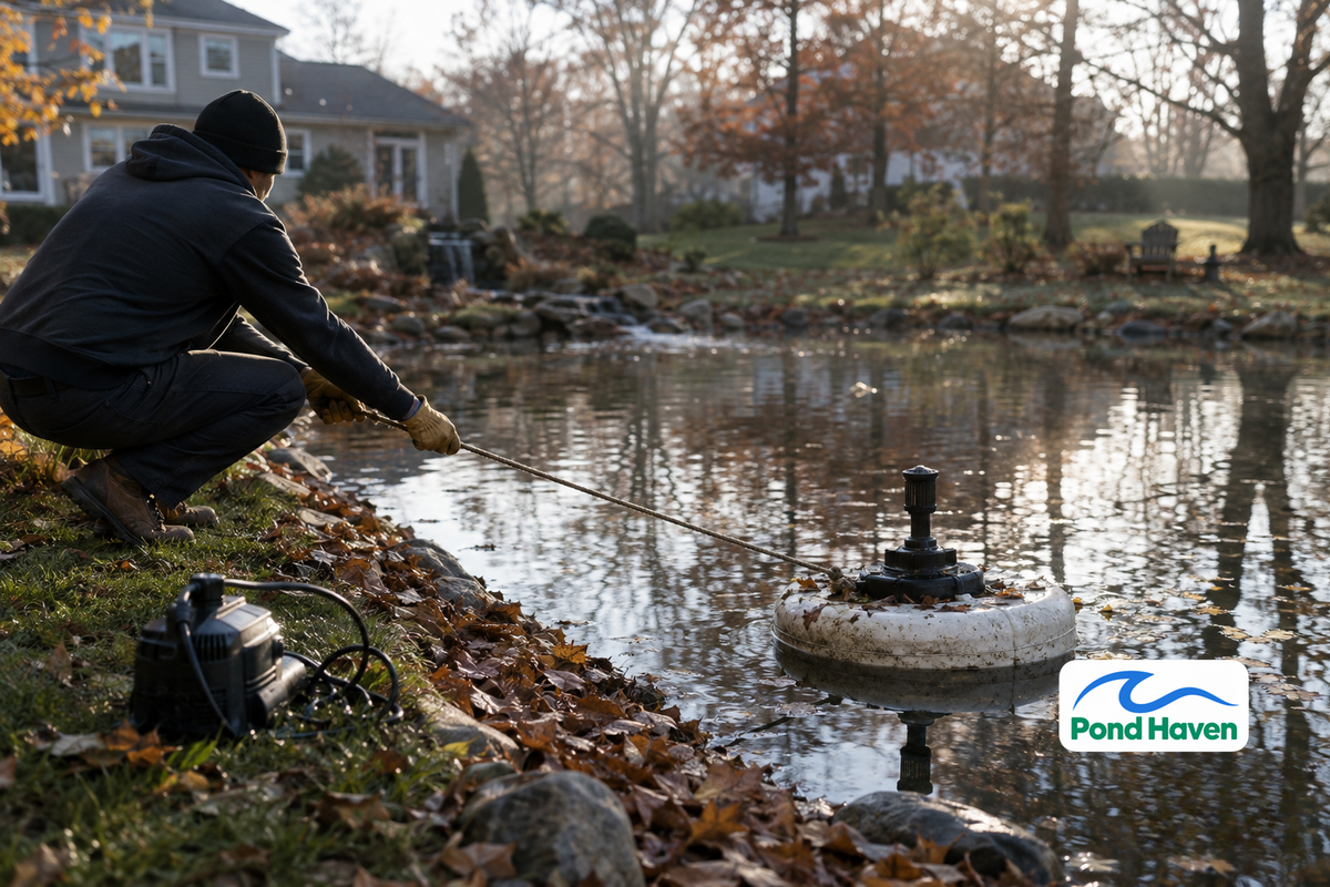 Winterize Pond Fountain