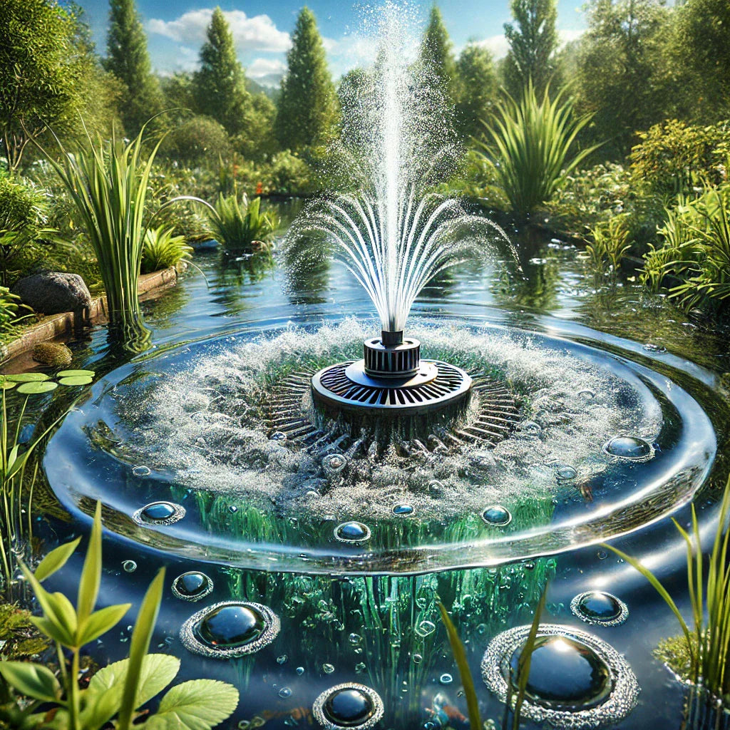 How Much Aeration Does A Pond Need