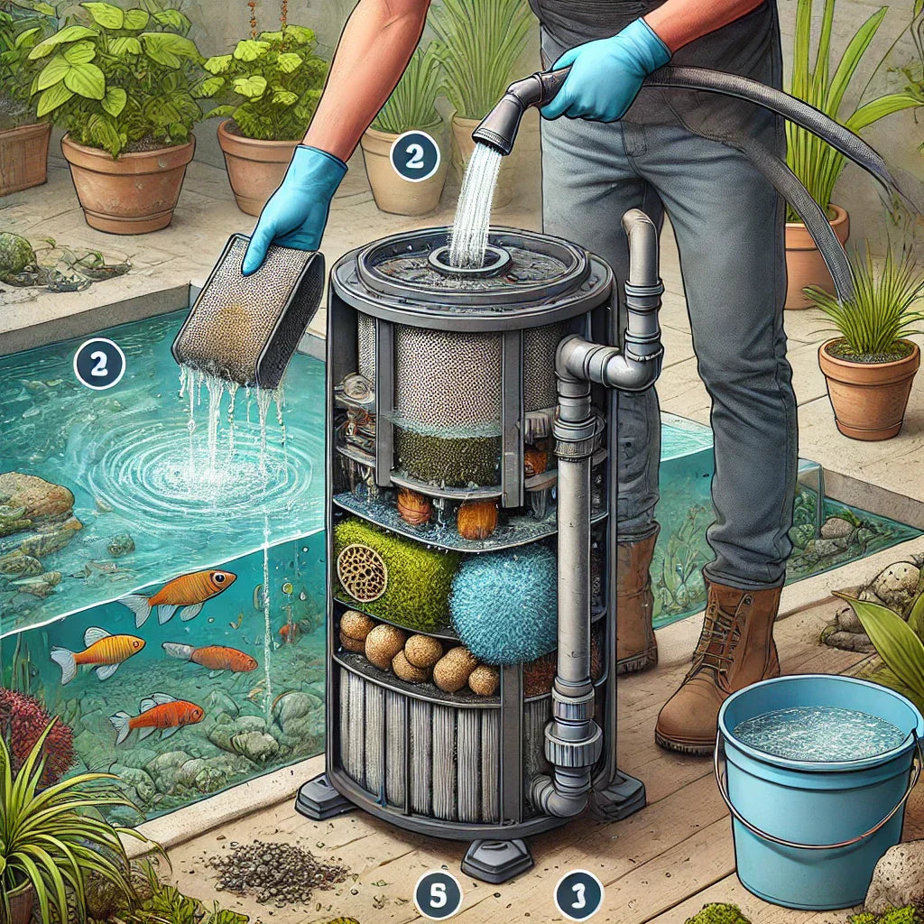 How to Clean Your Pond Filter