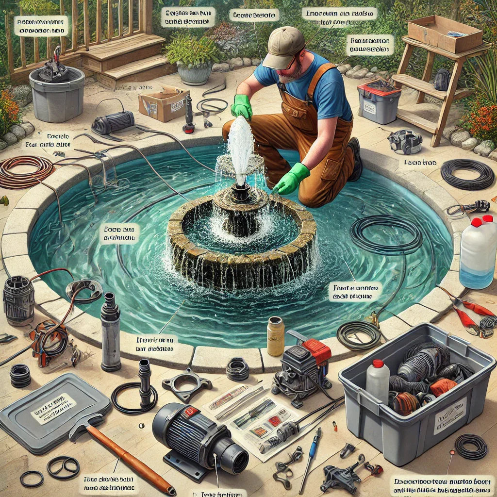 How To Winterize A Pond Fountain