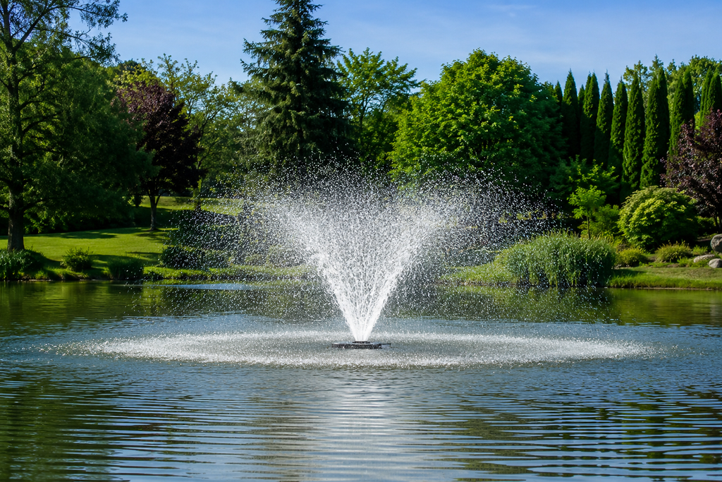 Will a Solar Fountain Oxygenate Your Pond Effectively?