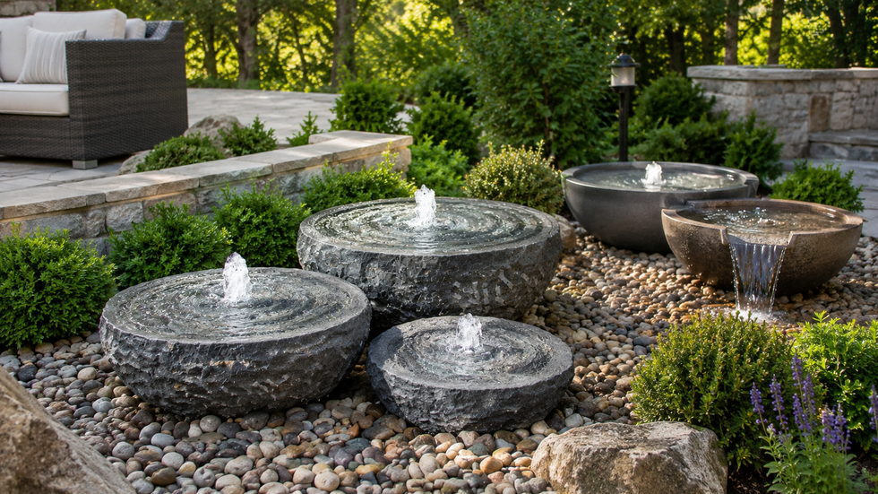 Outdoor Bowl Fountains