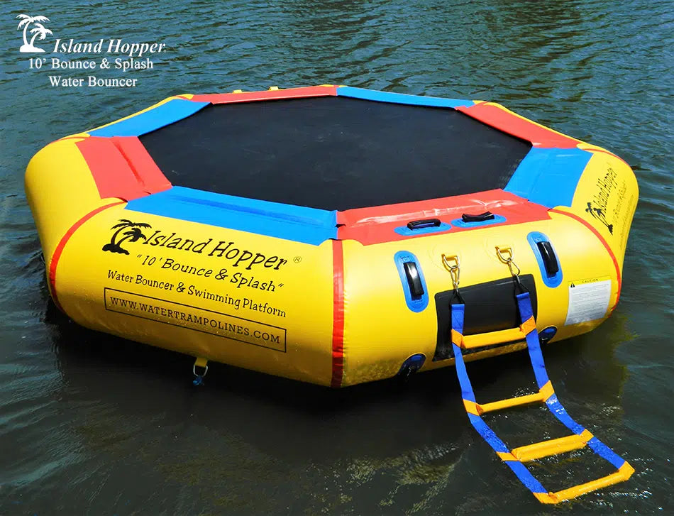 Island Hopper 10 Bounce n Splash Water Bouncer