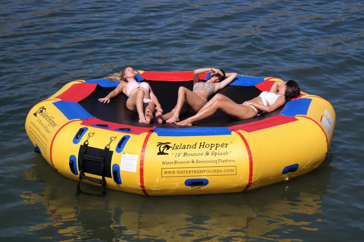 Island Hopper 13 Bounce n Splash Water Bouncer