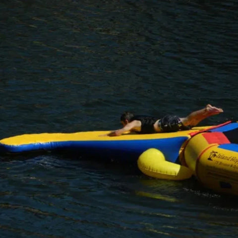 13 Gator Water Park With A Boy Sliding