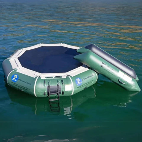 13 Water bouncer Floating In Calm Water With Attachment