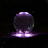 Thumbnail for 14inch Crystal Sphere Fountain KitOn Stone Patio Purple LED Lights