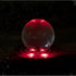 Thumbnail for 14inch Crystal Sphere Fountain KitOn Stone Patio Red LED Lights