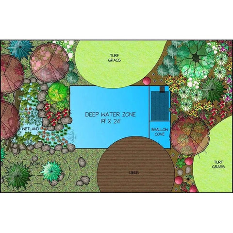 Aquascape Recreational Pond Kit 19x24