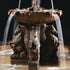 Thumbnail for 2-Tier Cavalli Outdoor Water Fountain for Pond (without basin coping components) Bottom Closer View With Black Background