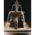 Thumbnail for 2-Tier Cavalli Outdoor Water Fountain for Pond (without basin coping components) With Black Background With Label