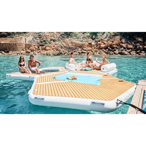 YachtBeach Party Zone 2.50 Hex Platform, 8'2"x9'5"