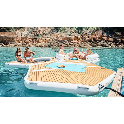 YachtBeach Relax Zone 2.50 Hex Platform, 8'2"x9'5"