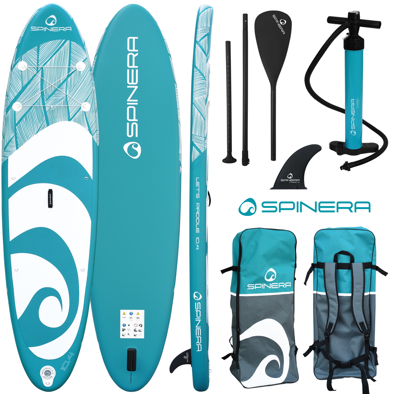 Spinera Let’s Paddle 10'4" Inflatable Paddle Board