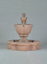 Thumbnail for Tuscany Tiered Outdoor Fountain in Quatrefoil Basin