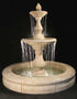 Thumbnail for Gran Vista Outdoor Fountain with Fiore Pond