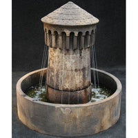 Thumbnail for Bastia Cast Stone Outdoor Fountain - Small