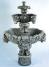 Thumbnail for Lion Tiered Outdoor Fountain - Medium
