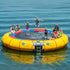 Thumbnail for 25 Island Hopper Water Trampoline Floating In Blue Calm Water While Family Having Fun