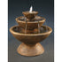 Thumbnail for 3-Tier Color Bowl with Lips Small Water Fountain With Colored Background