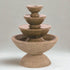 Thumbnail for 4-Tier Color Bowl Small Garden Water Fountain Colored Background