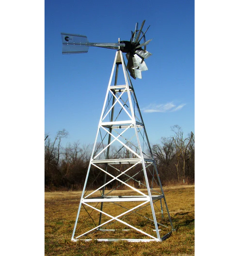 Outdoor Water Solutions Pond Aeration Windmill, 4 Legged, 12-24 Feet,