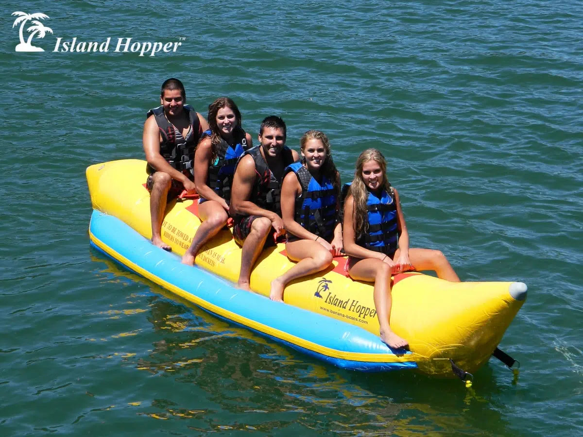 Island Hopper 5 Person Towable Banana Boat