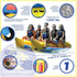 Thumbnail for 6 Person Side by Side Banana Boat Features